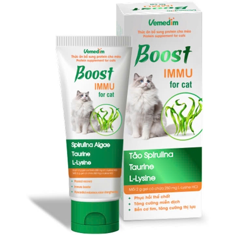 Thức ăn bổ sung protein cho mèo - Boost IMMU for cat