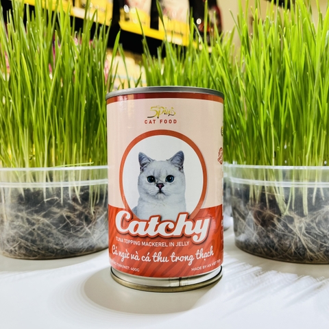 Pate mèo Catchy 400g - Cá ngừ cá thu - TP0181