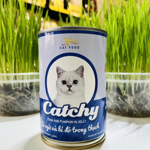Pate mèo Catchy 400g - Cá ngừ bí đỏ - TP0220