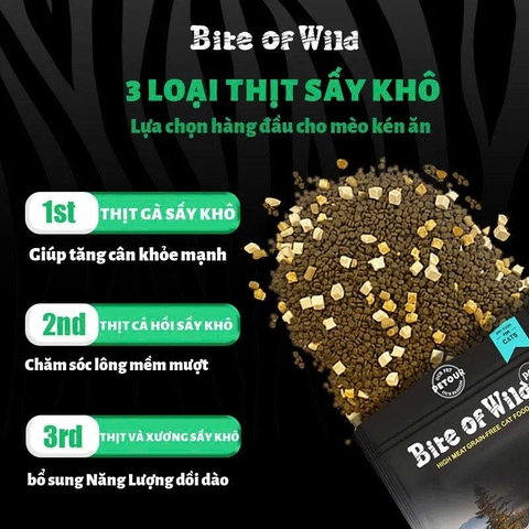 Thức ăn hạt cho mèo - Bite Of Wild