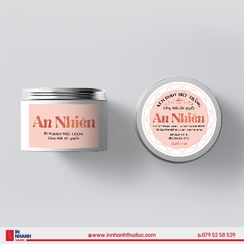 In nhãn giấy - Paper label