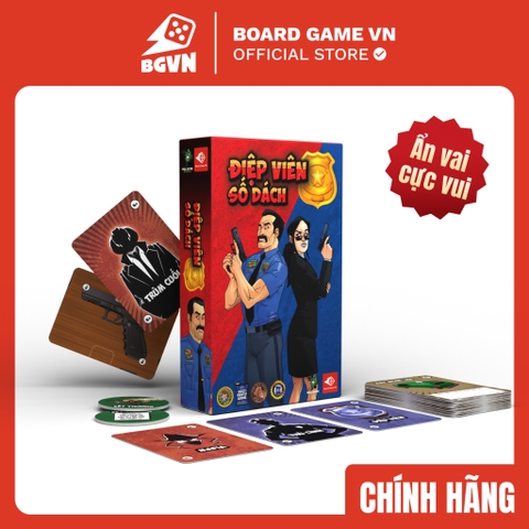 ĐIỆP VIÊN SỐ DÁCH - Boardgame ẩn vai suy luận kịch tính | Boardgamevn