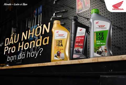DẦU NHỜN PRO HONDA