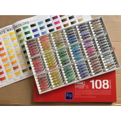 Màu nước Holbein Artist 108 màu 5ml