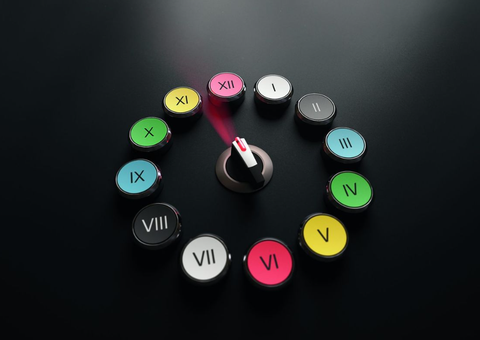 Thiết bị công tắc nút ấn,đèn báo