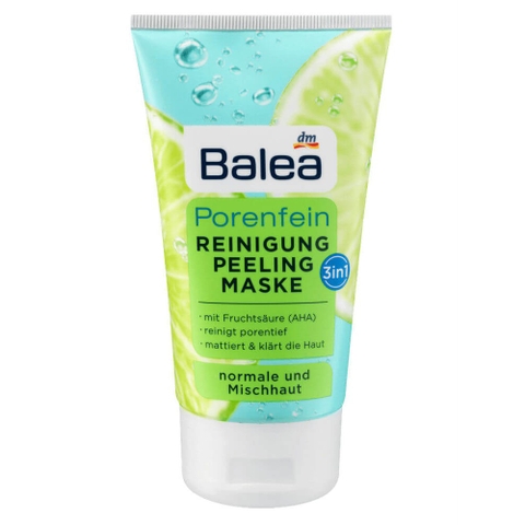 Sữa rửa mặt Balea Porenfein 3 in 1 hương chanh