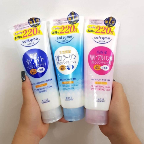 Sữa rửa mặt Kose Softymo Cleansing Wash 220g