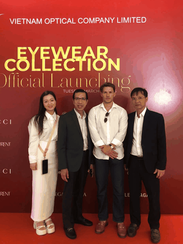 Kính thuốc số 1 tham dự sự kiện  Eyewear Collection Vietnam Optical