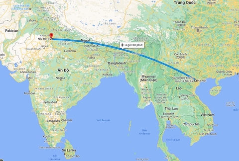 Latest Update: Vietnam – India Flights in 2025