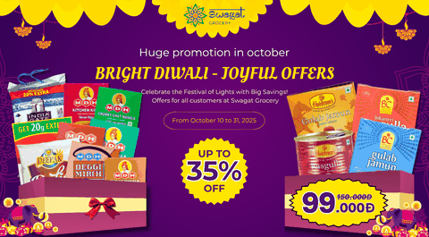 BRIGHT OCTOBER CELEBRATING DIWALI WITH SPECIAL OFFERS FROM SWAGAT GROCERY