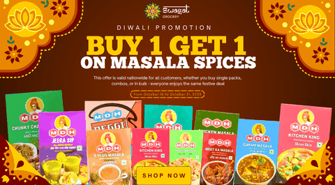 DIWALI PROMOTION - BUY 1 GET 1 FREE ON MASALA SPICES