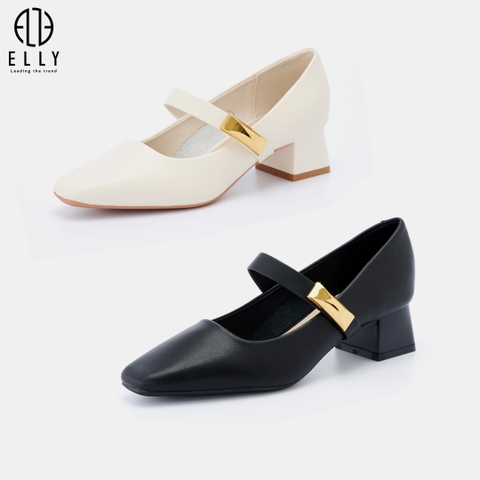 Giày nữ cao cấp da thật ELLY - EGT200