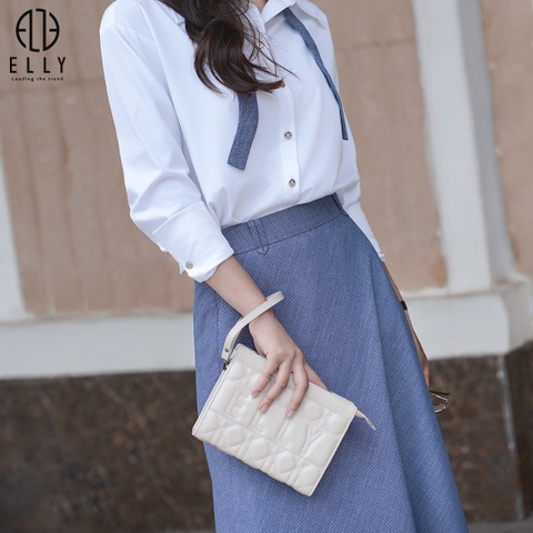 Túi clutch nữ cao cấp da thật ELLY- EC65