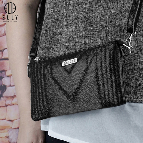 Túi clutch nữ cao cấp da thật ELLY - EC18