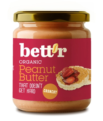 Bơ đậu phộng hữu cơ 250Gr Bett'r