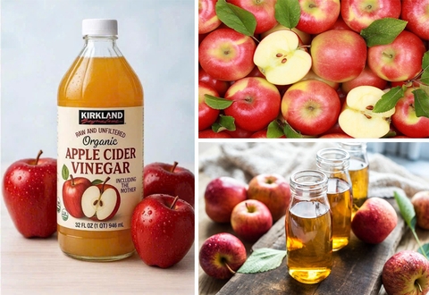 Lợi ích sức khỏe bất ngờ khi sử dụng giấm táo