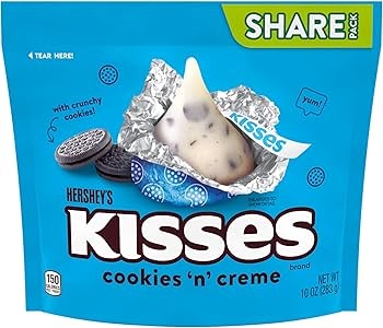 Túi nhỏ Socola Hershey’s Kisses Cookie 283g
