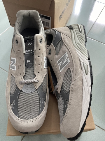 Giày Nam New Balance M991GL Classic Traditionnels Hộp Vàng  Đâm_Xám Nâu