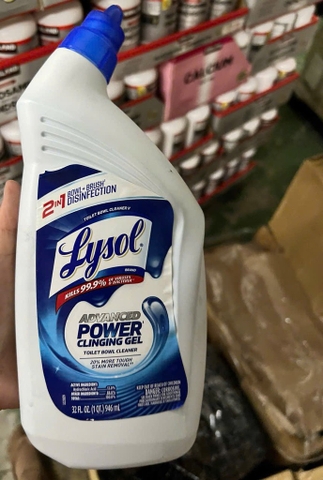 Lysol tẩy bồn cầu