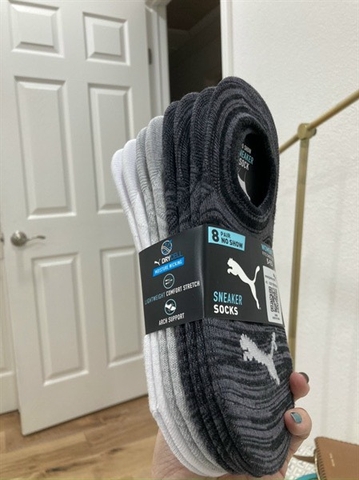 Vớ Nữ Cổ Thấp Puma set 8 đôi