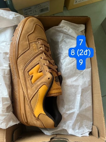Giày Nam New Balance 550 Hộp Xám_Nâu