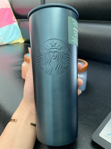 Ly giữ nhiệt Starbucks nắp bật 1 màu 16oz_473ml