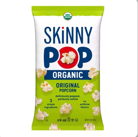 Bắp Không Đường Skinny Popcorn 396g
