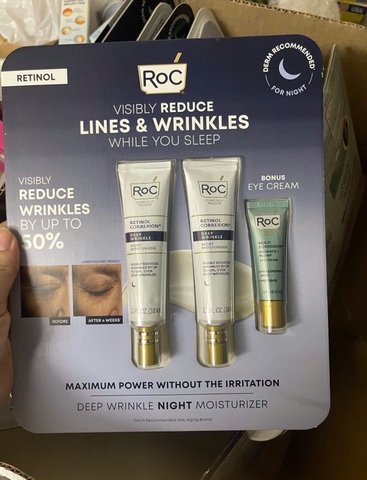 Set 3 tuýt dưởng mắt ROC