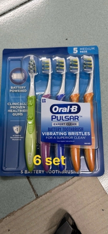 Set 5 Cây Bàn Chải Đánh Răng Oral-B