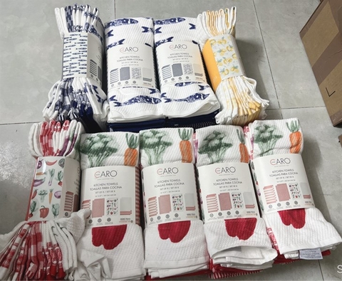 Sét khăn bếp Caro
