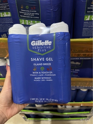 Cạo râu Gillette sensitive plus