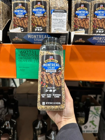Muối McCormick Grill Mates Montreal Steak Seasoning (29 oz.) 822g (Hộp)