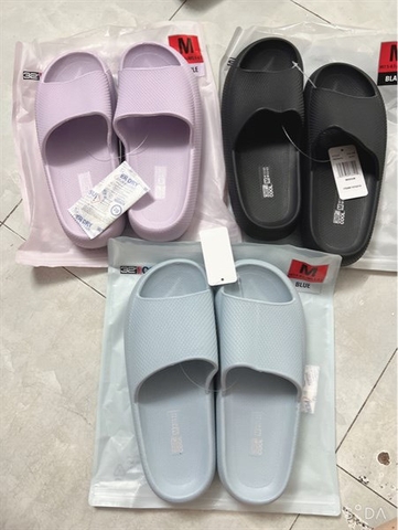 Dép cushion slide 30 Dộ Cool_Đen M