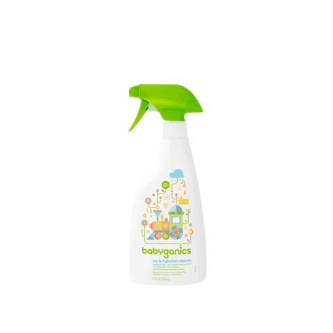 Nước rửa đồ chơi và bàn ghế Babyganics Toys & Highchair Cleaner 502ml