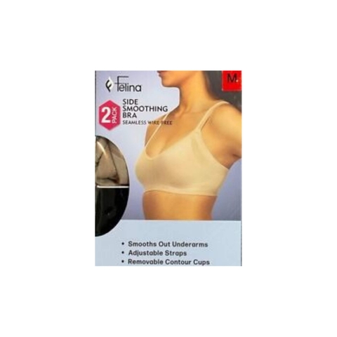 Set 2 áo bra không gọng có mút Felina Side Smoothing Bra