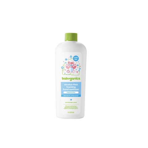 Nước rửa tay khô cho bé Babyganics_473ml