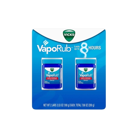Air-Dầu Thoa Ấm Ngực, Giảm Ho Vicks VapoRub Dành Cho Trẻ Em & Người Lớn
