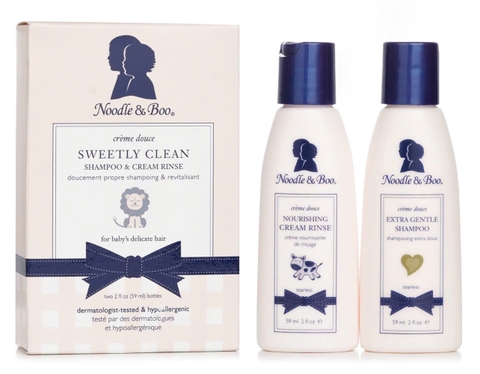 Noodle & boo Swetly Clean Kit Set 2(Extra Gentle Shampoo 59ml + Nourising Cream Rinse 59ml)