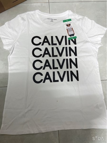 Áo thun nữ CK trắng