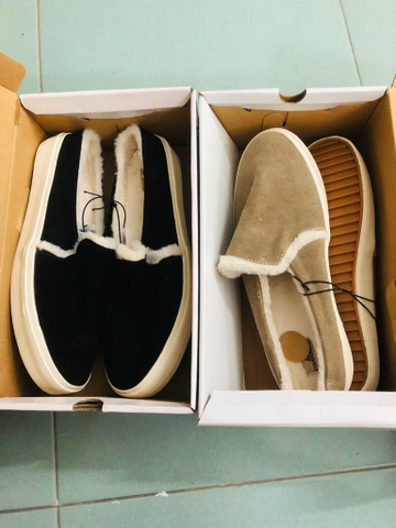 Giày Nữ Mùa Đông Lông Staheekum