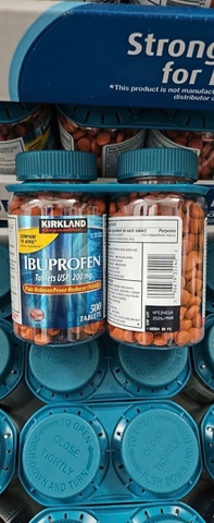 Air-THUỐC GIẢM ĐAU KIRKLAND IBUPROFEN 200MG 500 VIÊN
