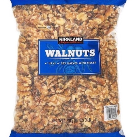 Hạt Óc Chó Kirkland Signature Walnut Halves (Xanh Dương) 3Lb