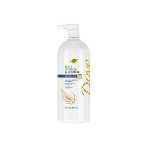 Dầu xả Dove 5in1 Nourish & Restore 1L