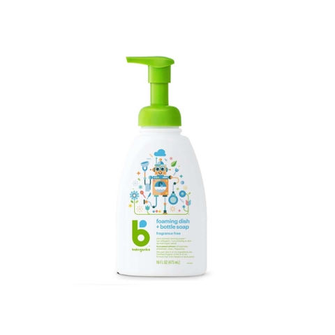 Nước Rửa Bình Sữa Babyganics 473ml (vòi xịt)