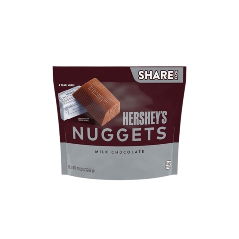 Socola Sữa Hershey Mỹ Hershey’s Nuggets Milk Chocolate 289g