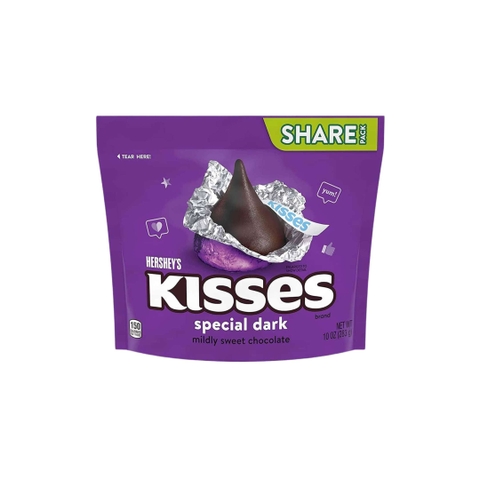 Socola Đen Hershey’s Kisses Special Dark 283g