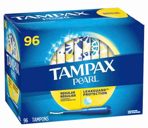 Băng vệ sinh dạng ống Tampax (96 miếng)-Air