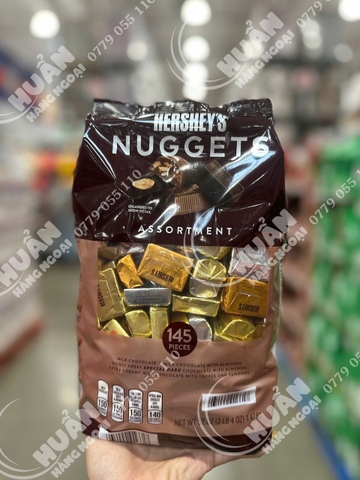 Kẹo socola Hershey's Nuggets Assortment 145 viên 1.47 kg
