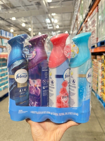 1 CHAI XỊT PHÒNG KHỬ MÙI Febreze Air Refresher Spray 250g