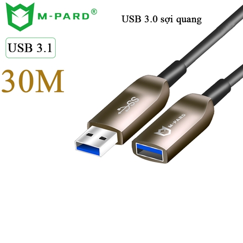 Dây cáp USB 3.0 3.1 sợi quang chính hãng M-PARD dài 10M đến 50M MH231
